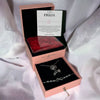 COLLANA - LOVELY + COFANETTO CON ROSE E BIGLIETTO DEDICA IN REGALO!